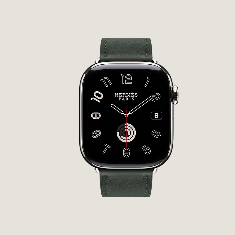 新品未使用【HERMES】Series 11 ケース & Apple Watch Series 11 ケース & Apple Watch Hermès ドゥブルトゥール